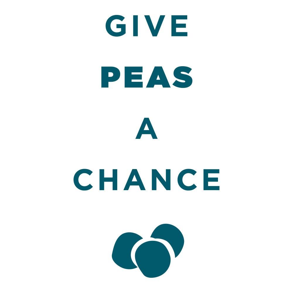 GIVE PEAS A CHANCE Manifestation Tattoo Temporary Tattoos Conscious Ink