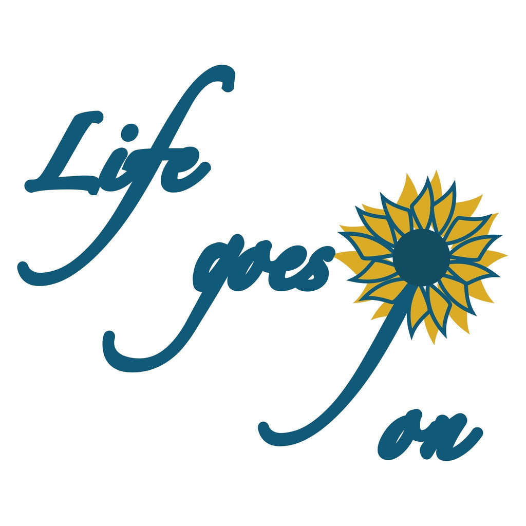 Life Goes On Manifestation Tattoo Temporary Tattoos Conscious Ink