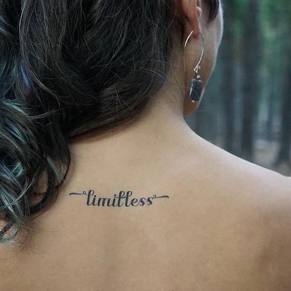 Limitless Manifestation Tattoo Temporary Tattoos Conscious Ink