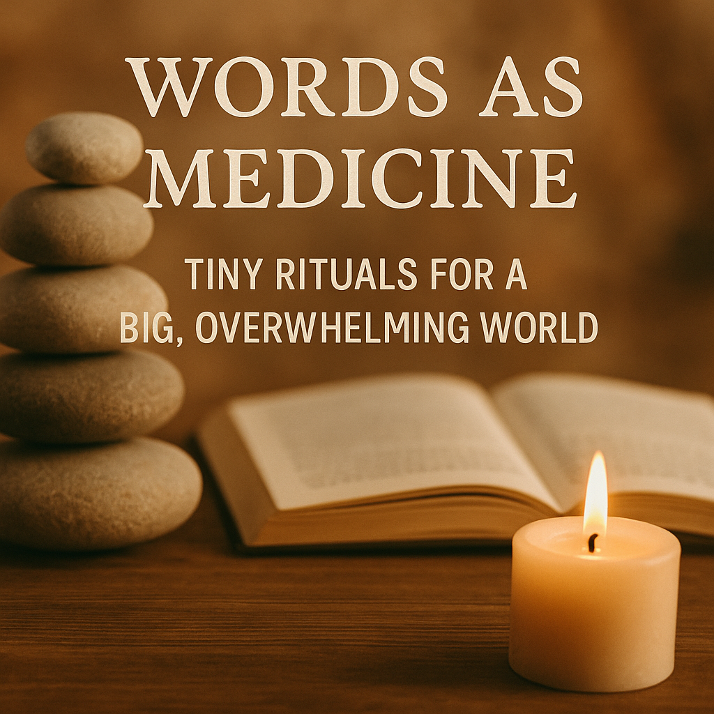 Words as Medicine: Tiny Rituals for a Big, Overwhelming World