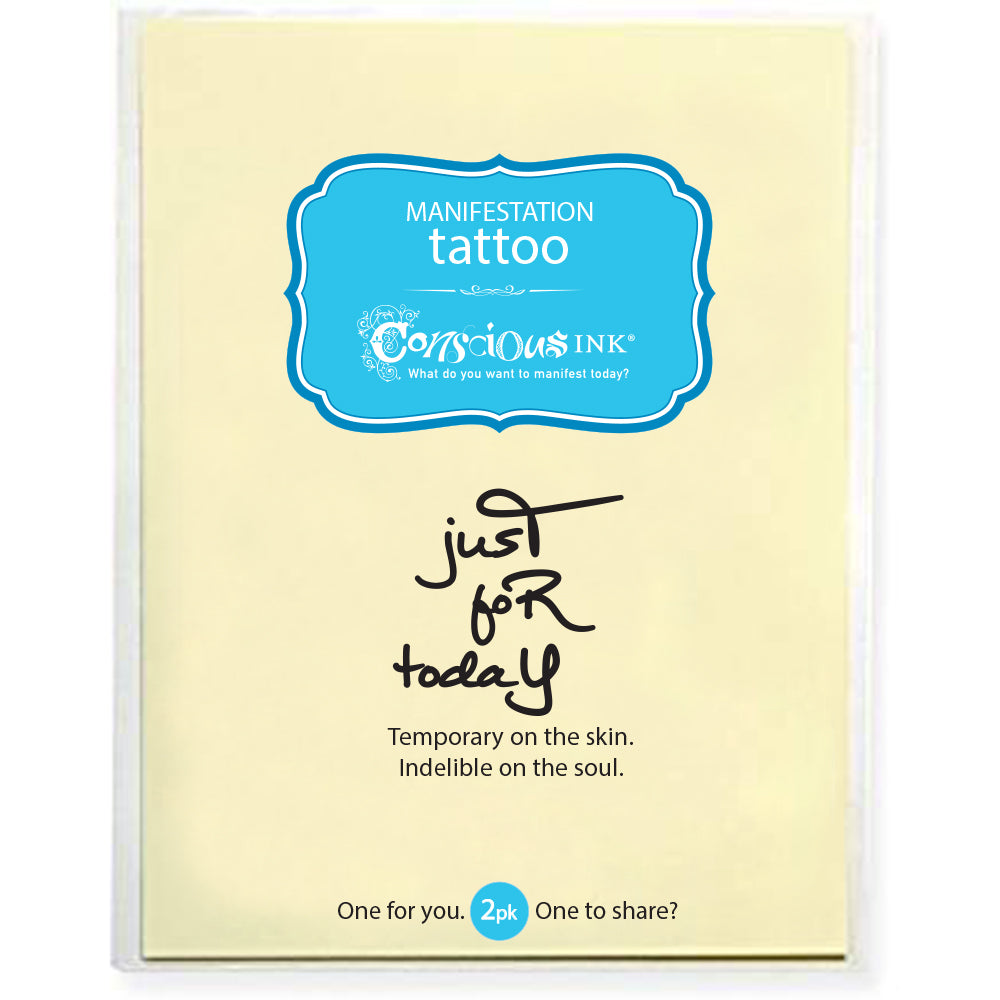 FEATURED NEW INK: Just For Today