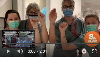Small Gesture. Big Impact. "Front Line Heroes Appreciation Campaign" Featured On KGW8!
