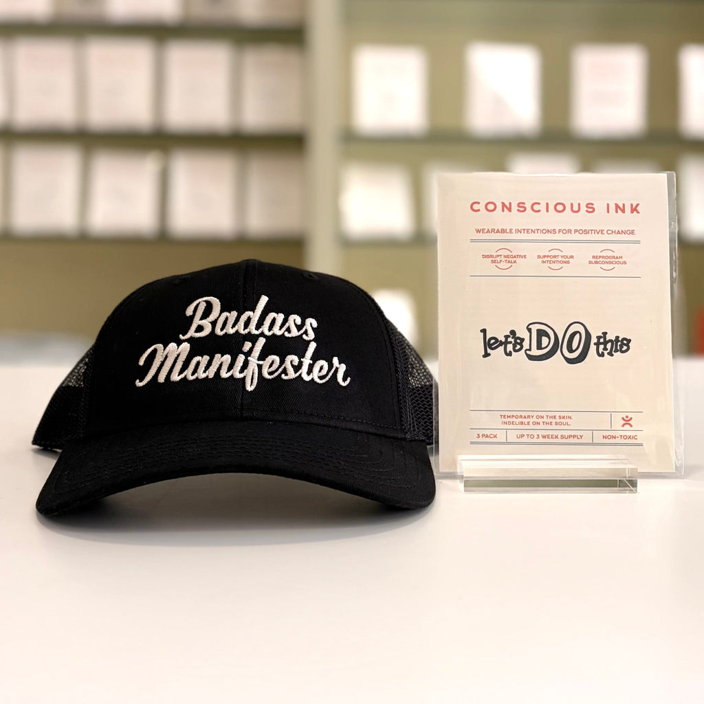 Badass Manifester Eco Trucker + Ink Apparel & Accessories Conscious Ink 