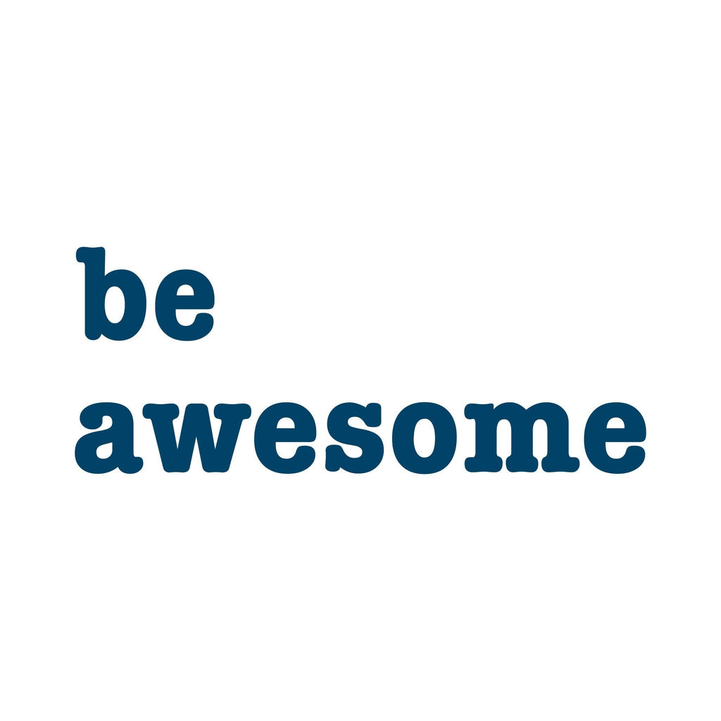 Be Awesome Manifestation Tattoo Temporary Tattoos Conscious Ink 