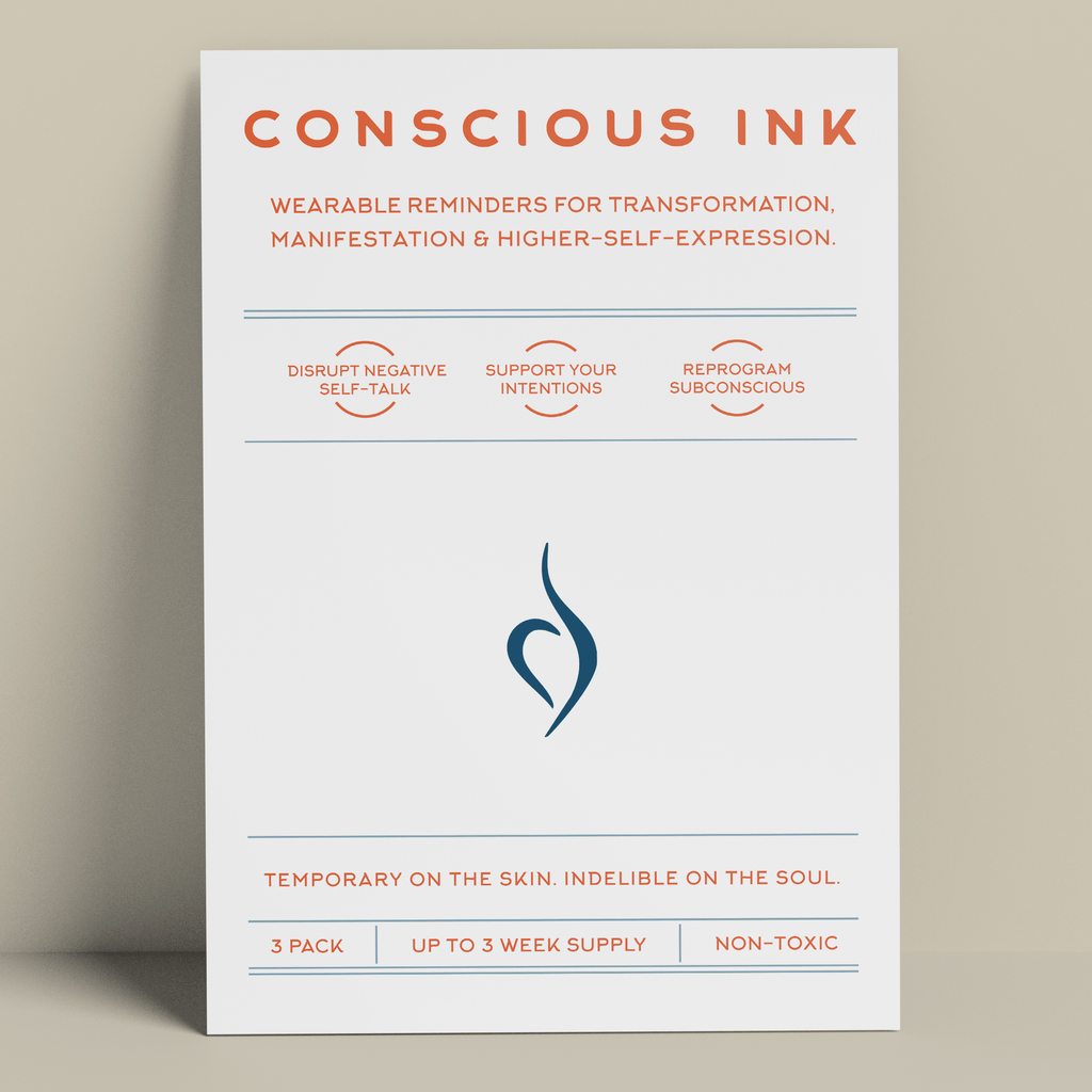 Eating Recovery (NEDA) Manifestation Tattoo Temporary Tattoos Conscious Ink 
