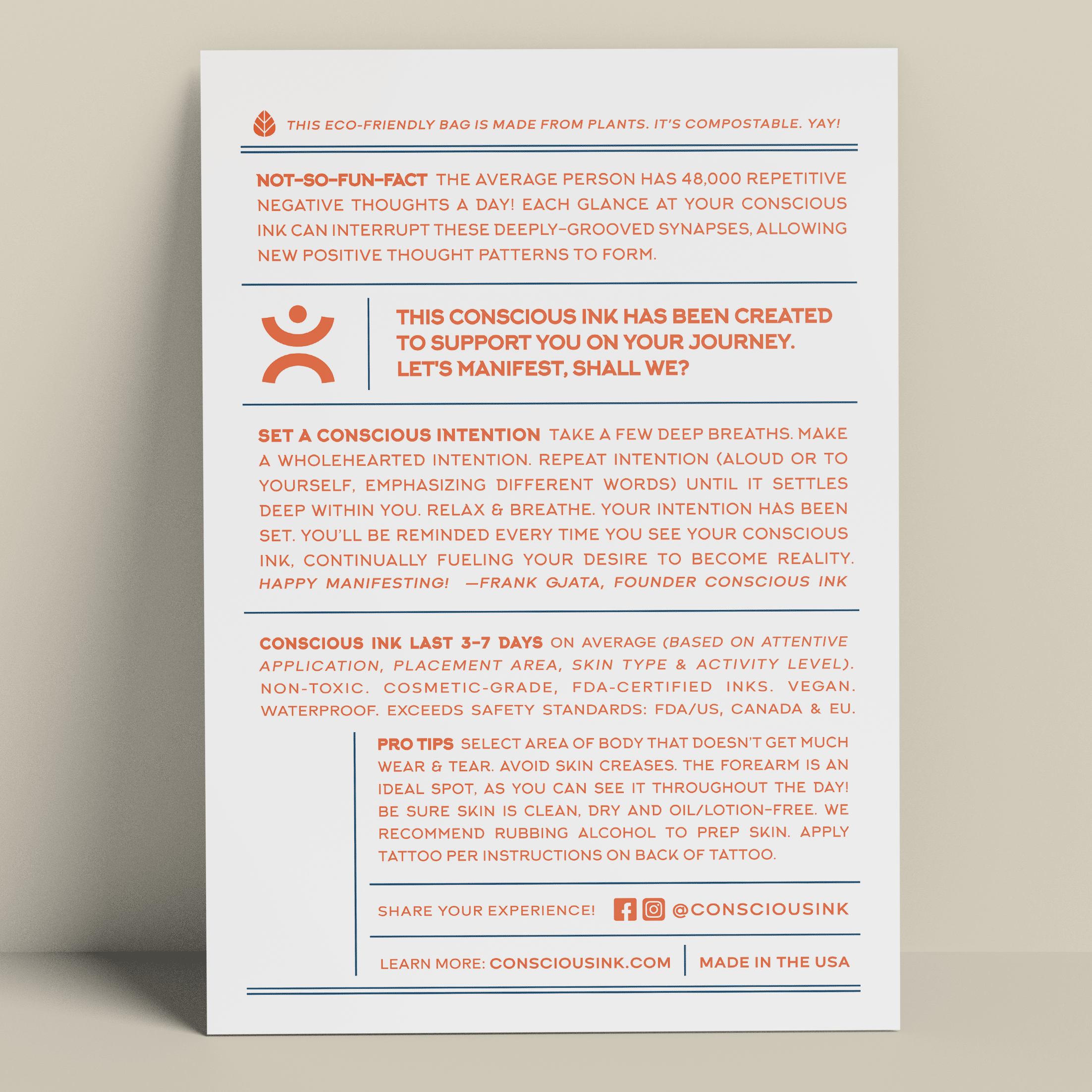 Grateful Access Cap + Ink (Faded Blue) – Conscious Ink