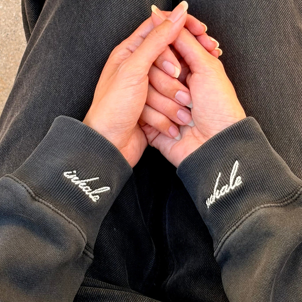 Inhale/Exhale Manifest Sweatshirt + Ink Apparel & Accessories Conscious Ink 
