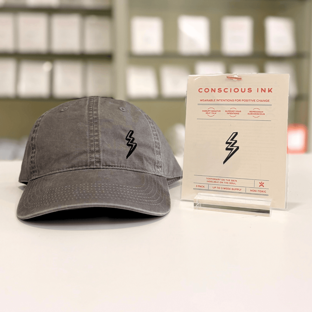 Lightning Bolt Access Cap + Ink Apparel & Accessories Conscious Ink 