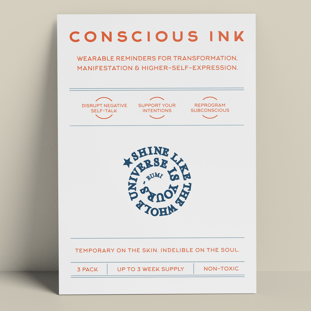 Shine Like The Whole Universe Is Yours Manifestation Tee Apparel & Accessories Conscious Ink 