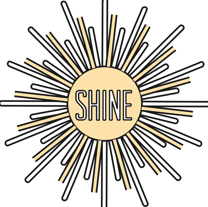 Shine Manifestation Tattoo (white/creme ink) Temporary Tattoos Conscious Ink 