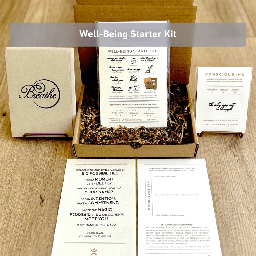 Well-Being Starter Kit (Save 38%) – Conscious Ink