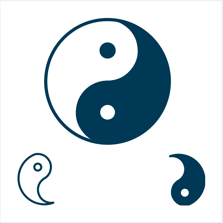 Yin Yang Manifestation Tattoo Temporary Tattoos Conscious Ink 
