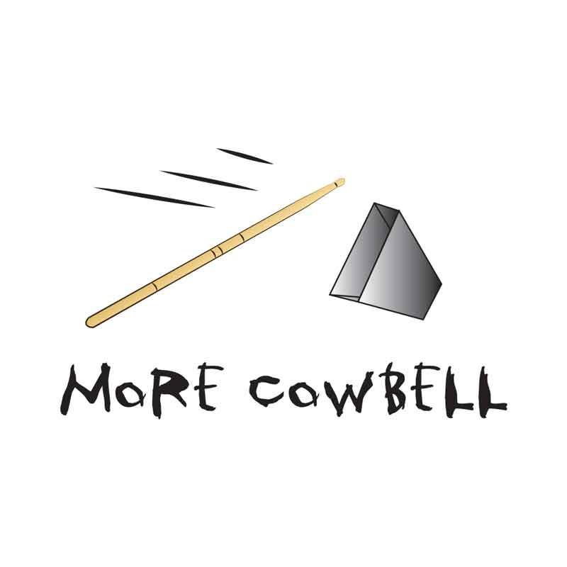 More Cowbell Manifestation Tattoo Temporary Tattoos Conscious Ink