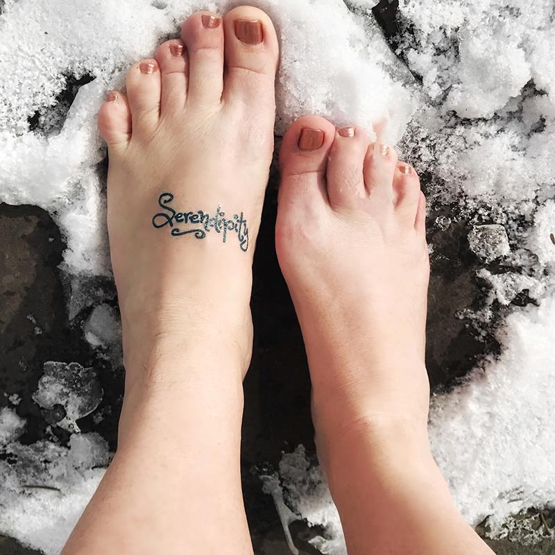 Serendipity Manifestation Tattoo Temporary Tattoos Conscious Ink