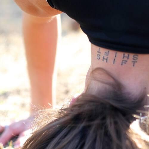 SHIFT SHIFT Manifestation Tattoo Temporary Tattoos Conscious Ink