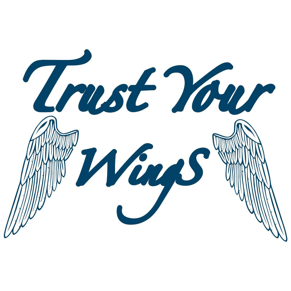 Trust Your Wings Manifestation Tattoo Temporary Tattoos Conscious Ink